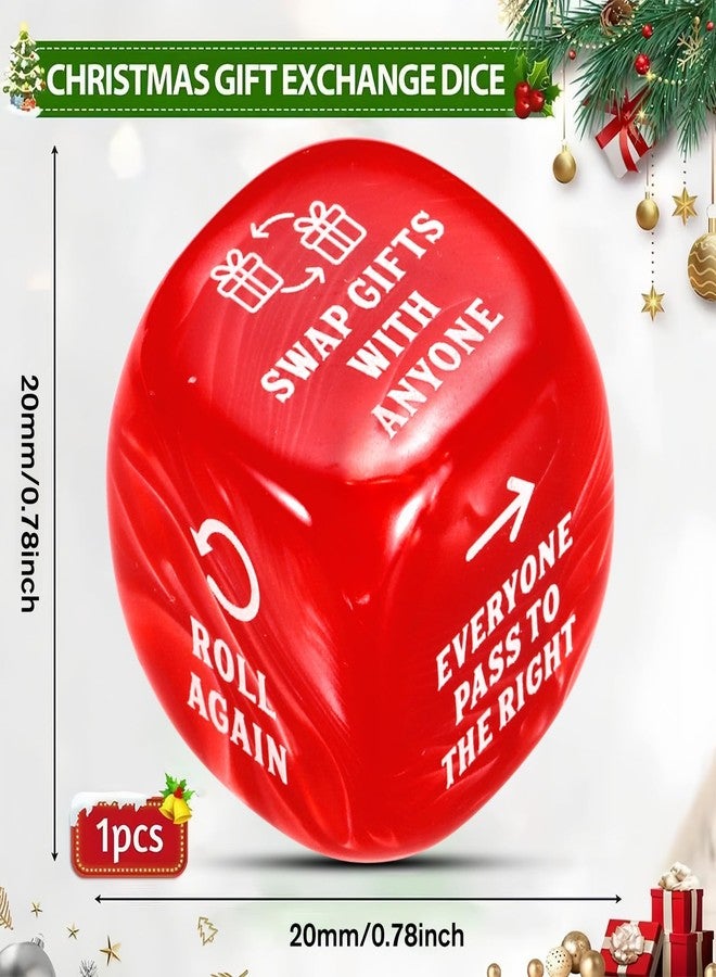Aeonovs Santa Swap Gift Exchange Dice, White Elephant Gift Exchange Game, Christmas Stocking Stuffers for Adult Women Men, Secret Santa Gifts for Coworker, Most Popular Gifts 2025 for Women Men - Image 3